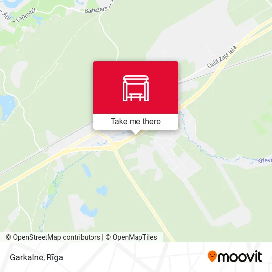 Карта Garkalne