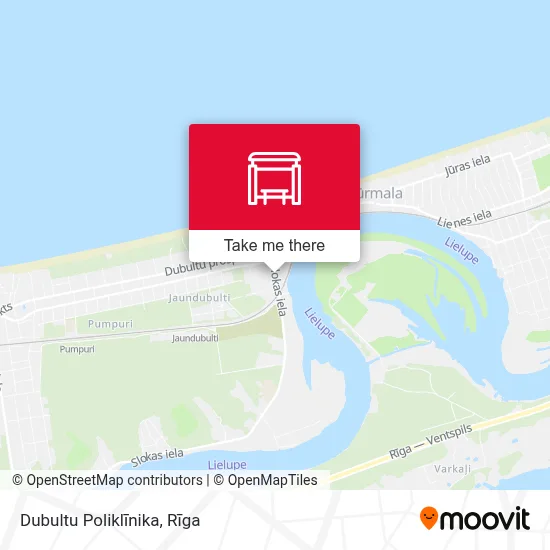 Dubultu Poliklīnika map