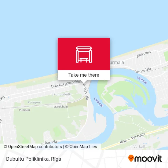 Dubultu Poliklīnika map