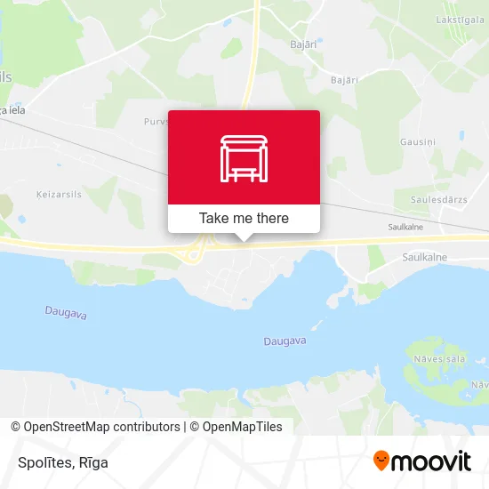 Карта Spolītes