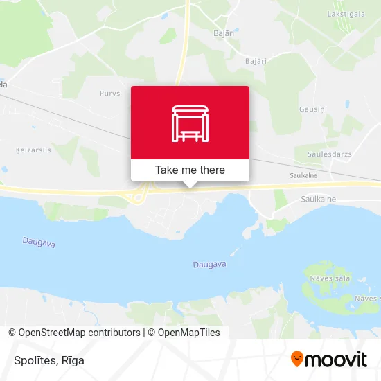 Карта Spolītes