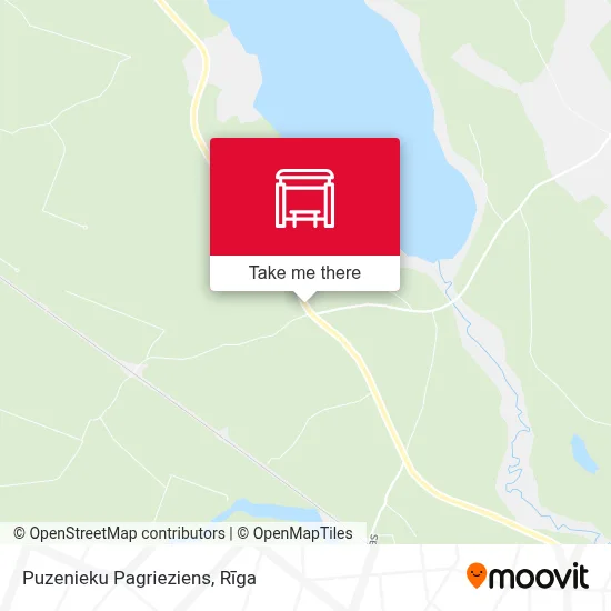 Puzenieku Pagrieziens map