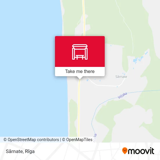 Карта Sārnate