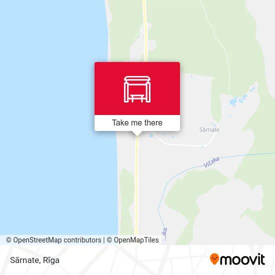Карта Sārnate