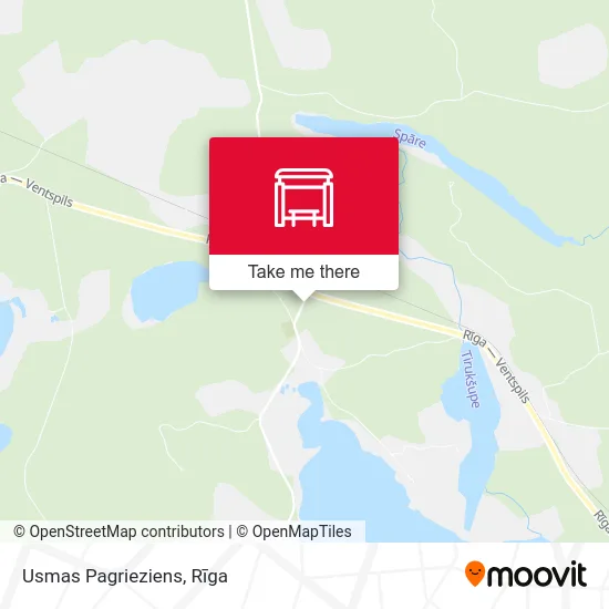 Usmas Pagrieziens map