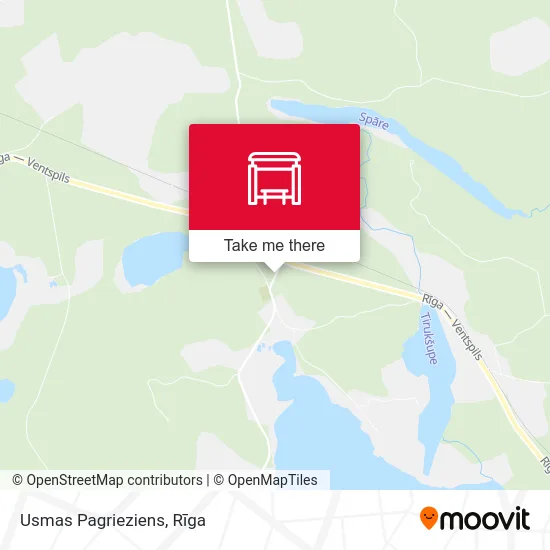 Usmas Pagrieziens map