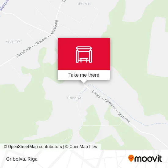 Карта Gribolva