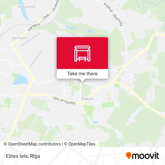 Карта Elites Iela