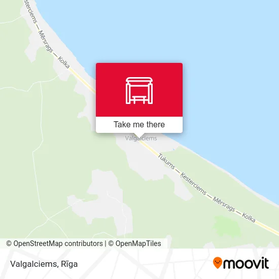 Карта Valgalciems