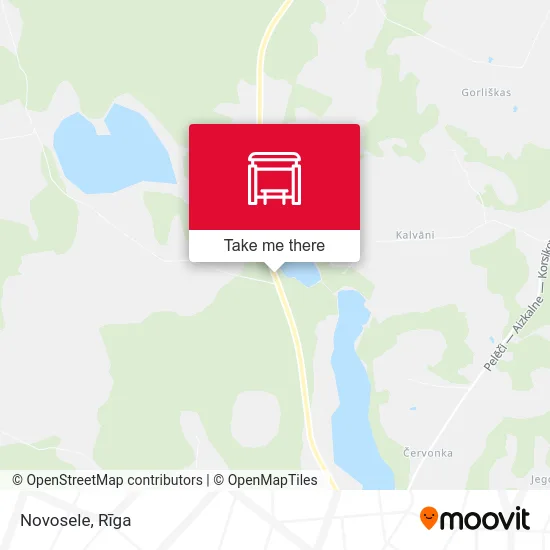 Карта Novosele