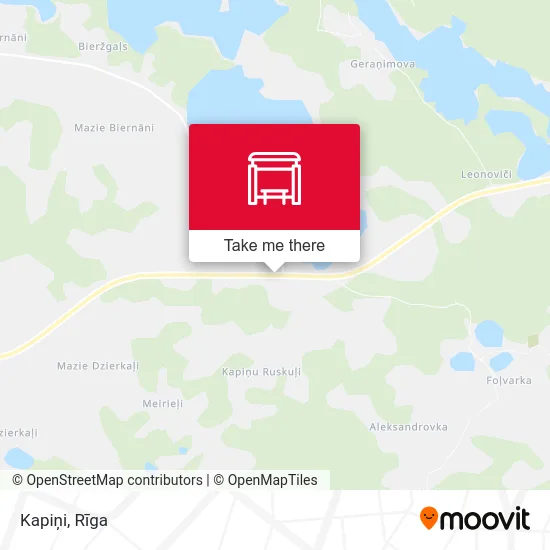 Карта Kapiņi