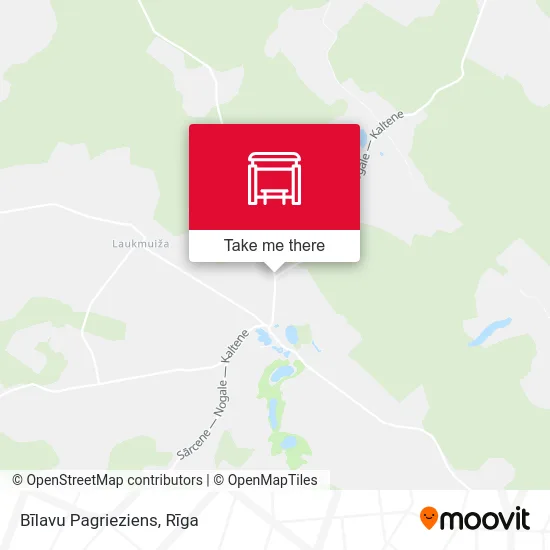 Bīlavu Pagrieziens map