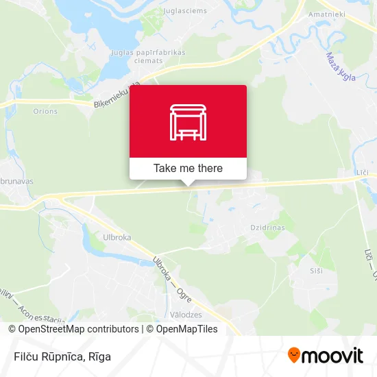 Filču Rūpnīca map