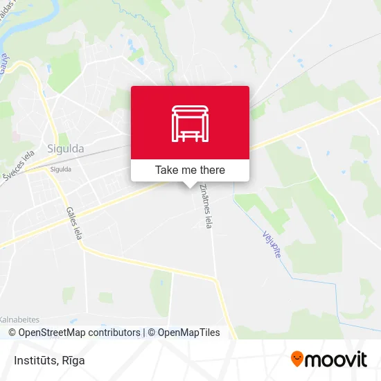 Карта Institūts