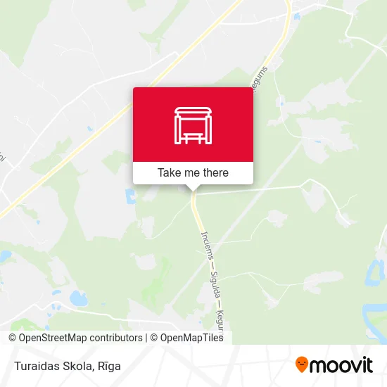 Карта Turaidas Skola