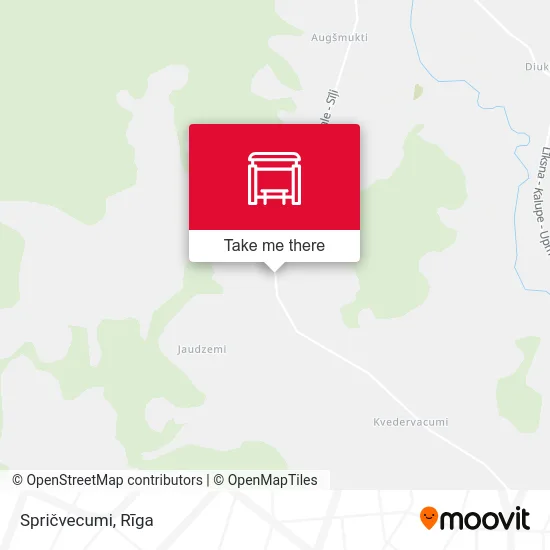 Карта Spričvecumi