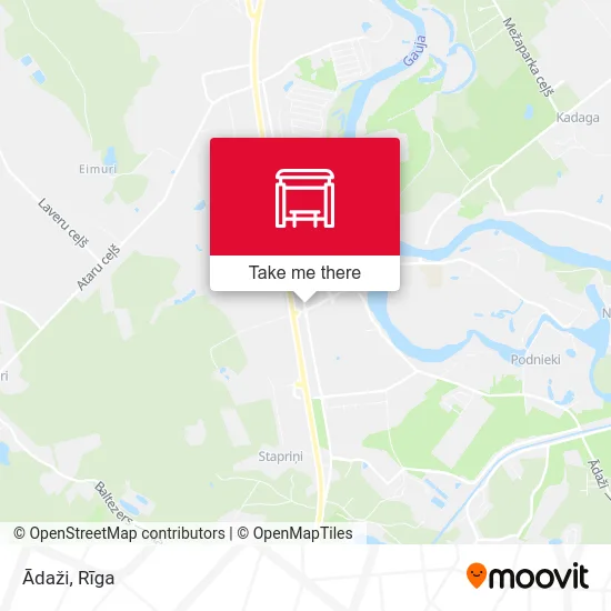 Карта Ādaži
