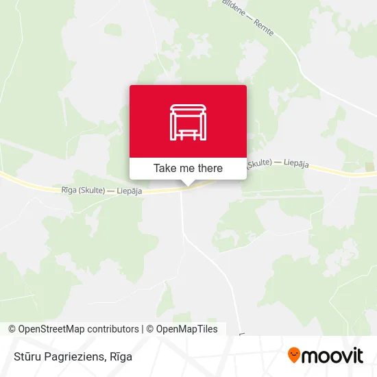 Stūru Pagrieziens map