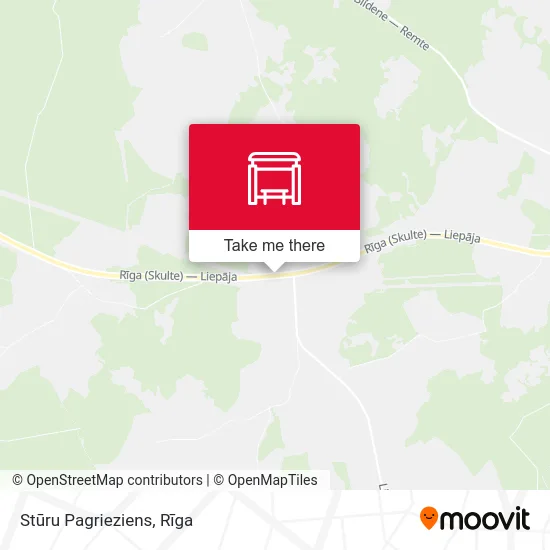 Stūru Pagrieziens map