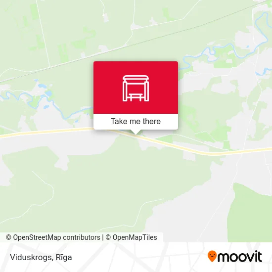 Карта Viduskrogs