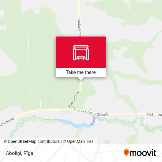 Карта Āboliņi