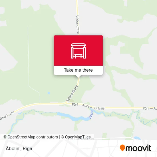Карта Āboliņi