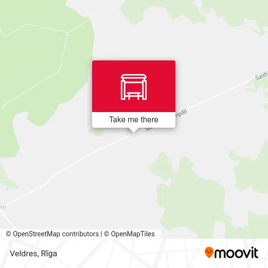Карта Veldres