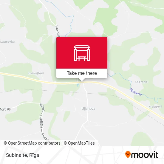 Карта Subinaite