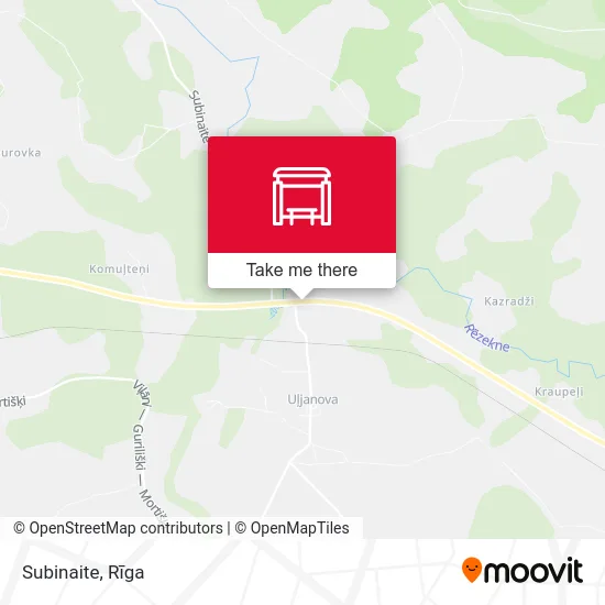 Карта Subinaite