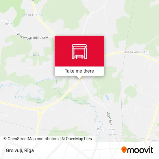 Карта Greivuļi