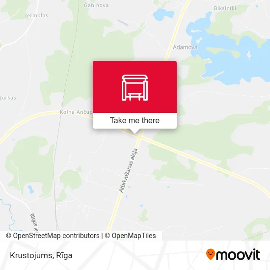 Карта Krustojums