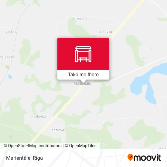 Карта Marientāle