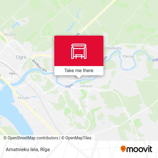 Карта Amatnieku Iela