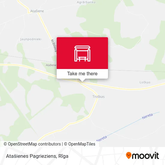 Atašienes Pagrieziens map