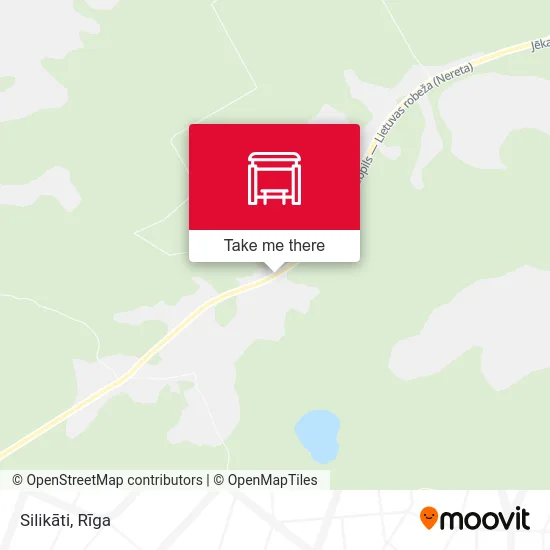 Карта Silikāti