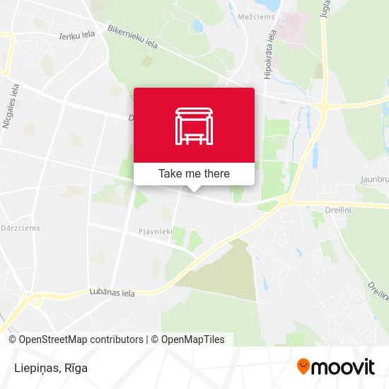 Карта Liepiņas