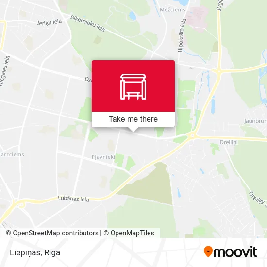 Карта Liepiņas