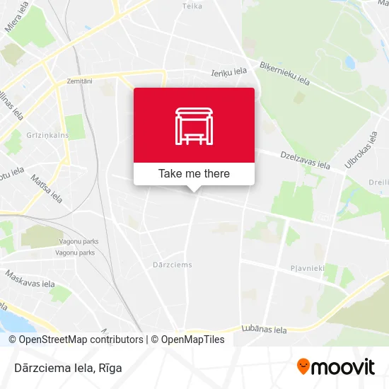 Карта Dārzciema Iela
