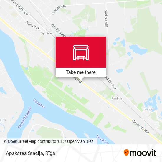 Карта Apskates Stacija