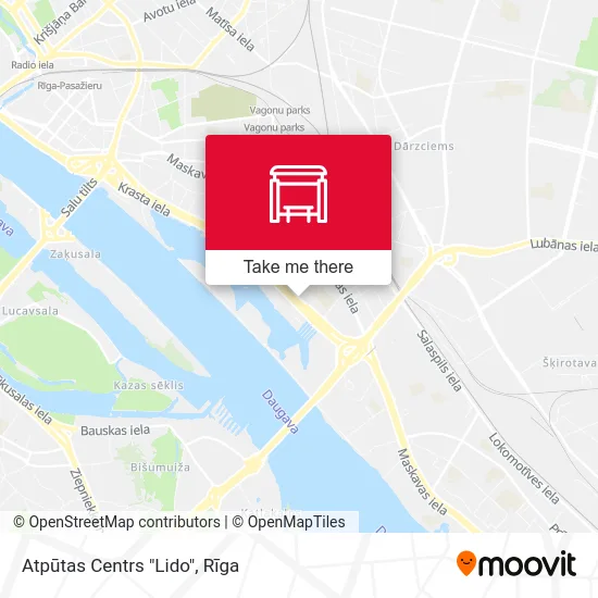 Карта Atpūtas Centrs "Lido"