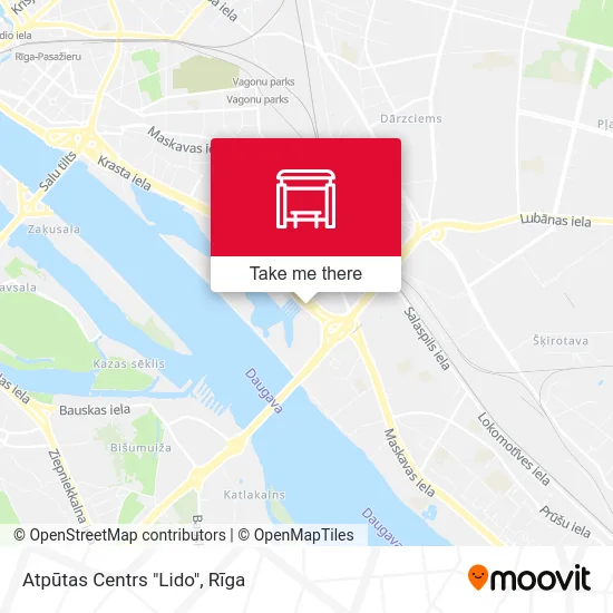 Карта Atpūtas Centrs "Lido"