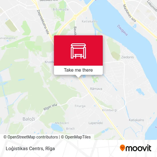 Loģistikas Centrs map