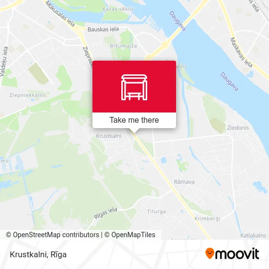 Карта Krustkalni