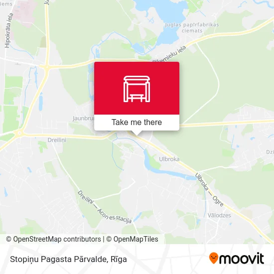 Карта Stopiņu Pagasta Pārvalde