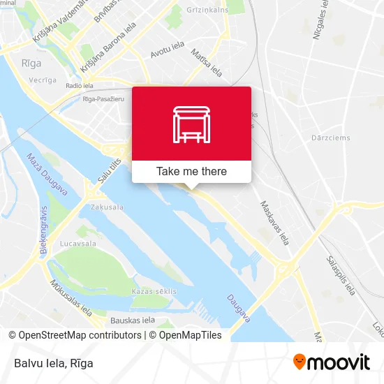 Карта Balvu Iela