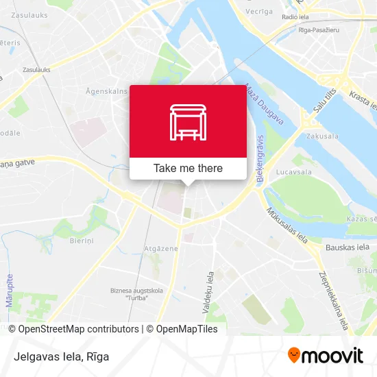 Карта Jelgavas Iela
