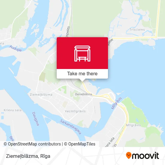 Карта Ziemeļblāzma