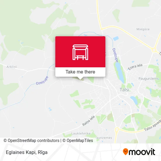 Карта Eglaines Kapi