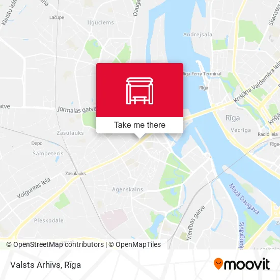 Карта Valsts Arhīvs