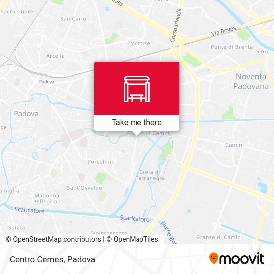 Centro Cemes map